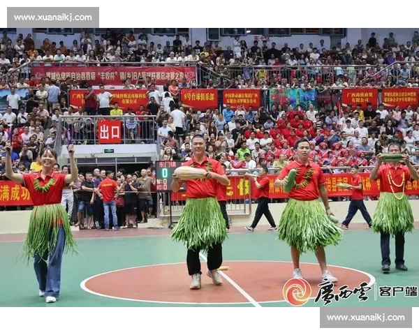 罗城 “丰收杯” 篮球赛燃爆夏夜，“村 BA” 助力乡村振兴